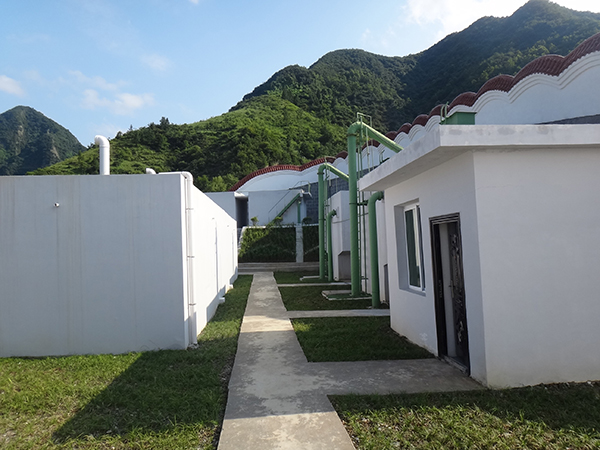 紫阳县蒿坪集镇供水厂一角（资料图片）.jpg